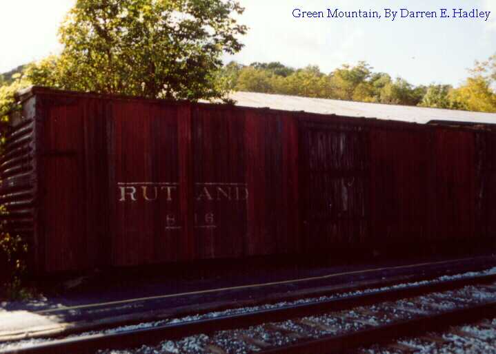 Green Mountain Railroad - Rutland Boxcar