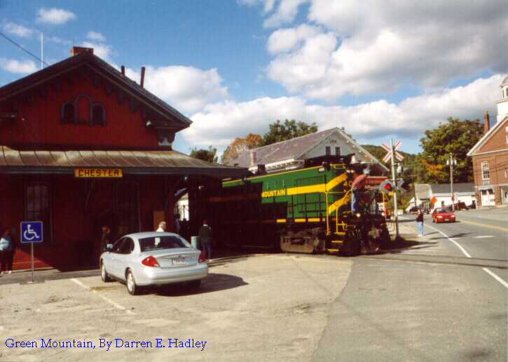 Green Mountain Railroad - Chester Station