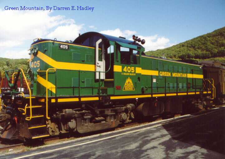 Green Mountain Railroad - Diesel Engine #405
