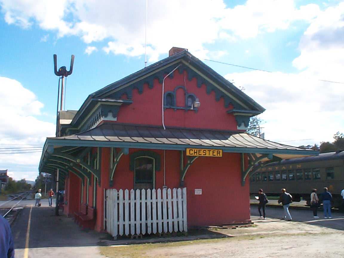Green Mountain Railroad - Chester Station