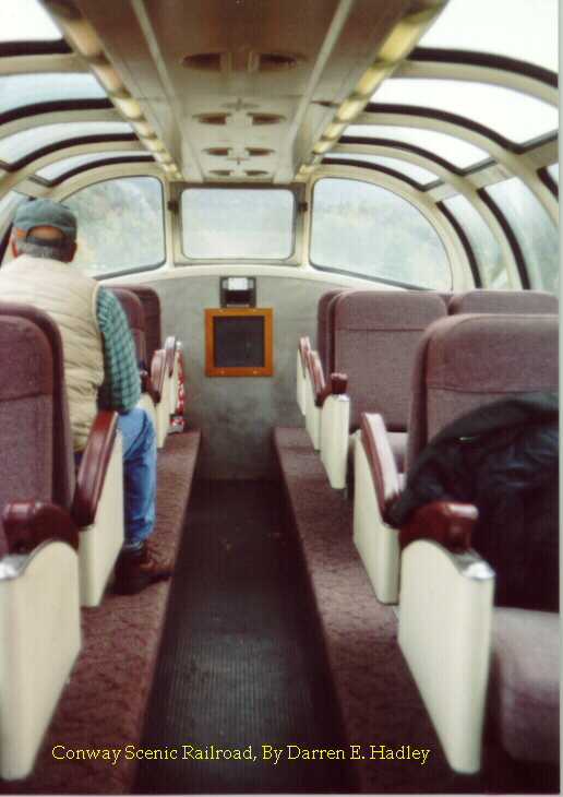 Conway Scenic Railroad - Passenger Dome Car "Dorthea Mae"