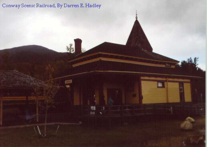 Conway Scenic Railroad - Crawford Notch Station