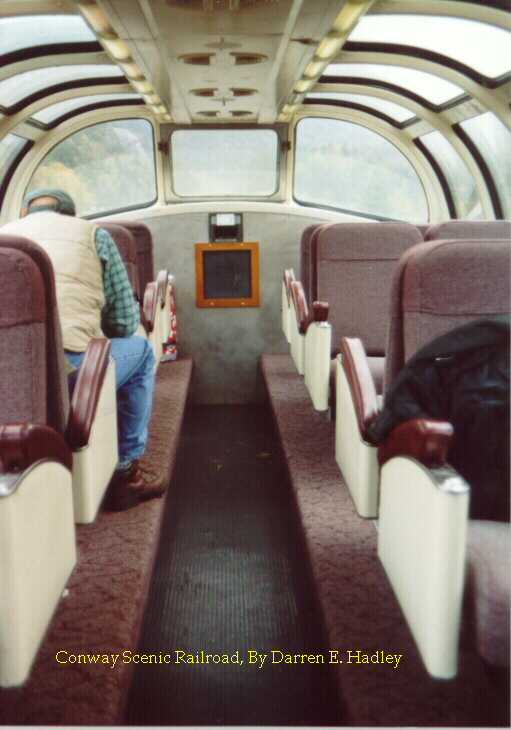 Conway Scenic Railroad - Passenger Dome Car "Dorthea Mae"