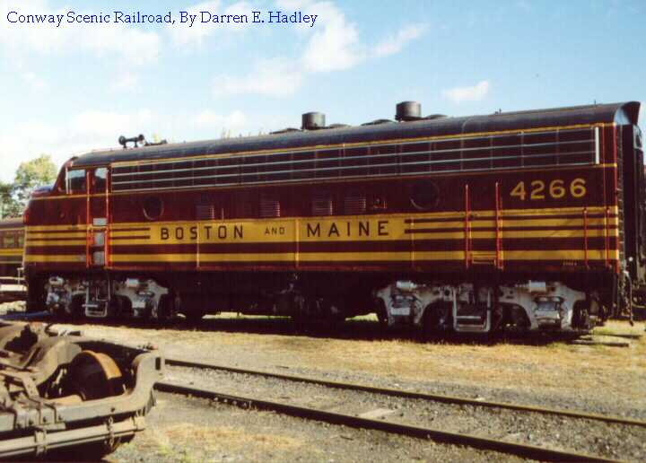Conway Scenic Railroad - Boston and Maine #4266