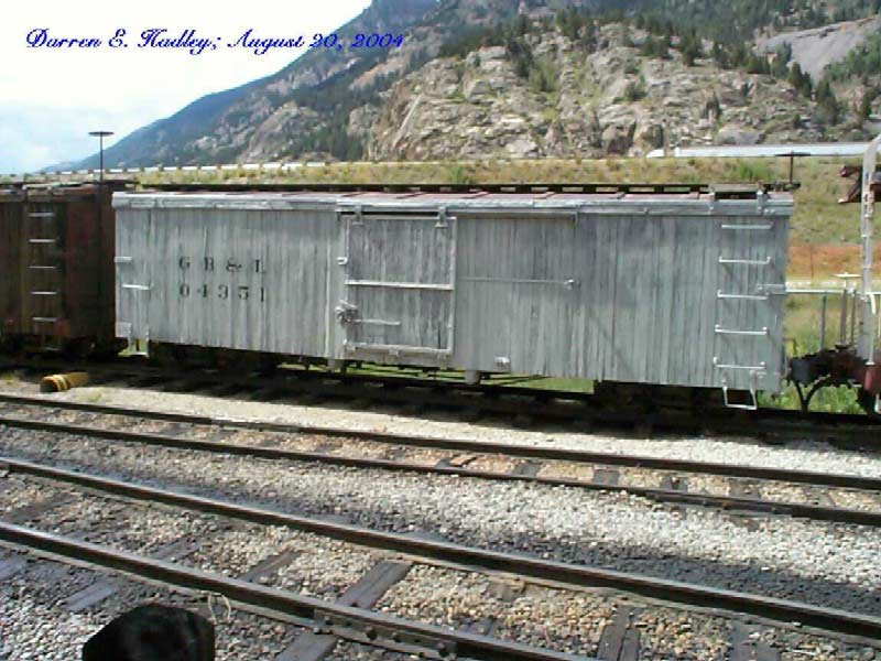 Georgetown Loop Railroad - GB&L #04351 Boxcar