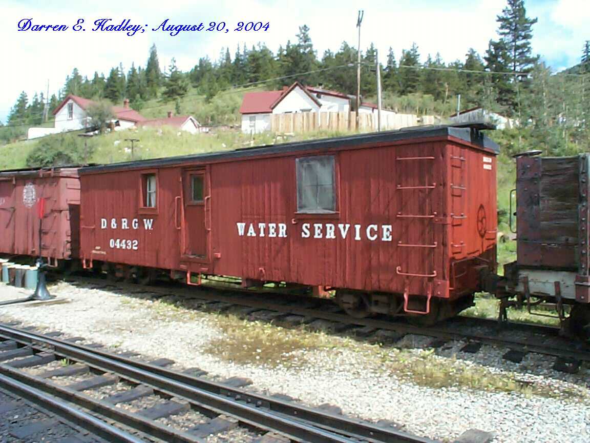 Georgetown Loop Railroad - D&RGW #04432 Water Service (MOW)