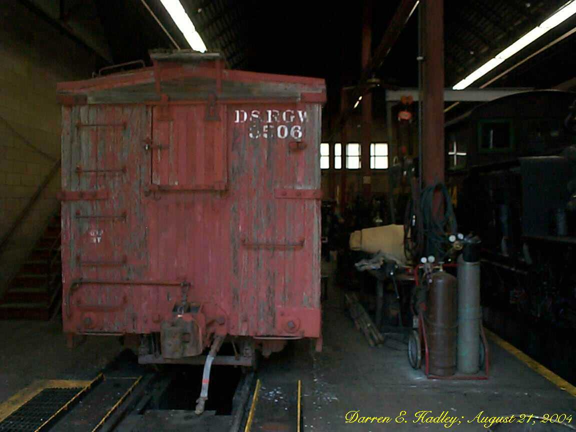 Georgetown Loop Railroad - D&RGW#3506 Boxcar