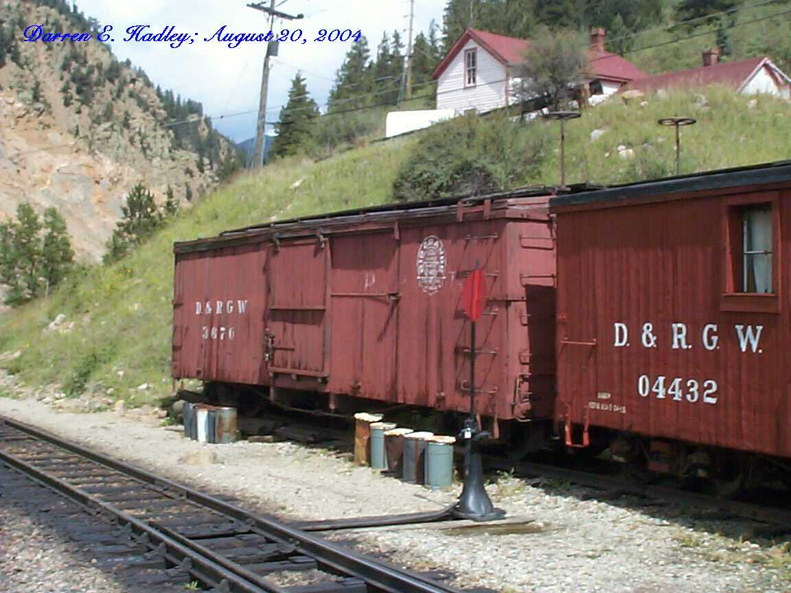 Georgetown Loop Railroad - D&RGW#3670 Boxcar