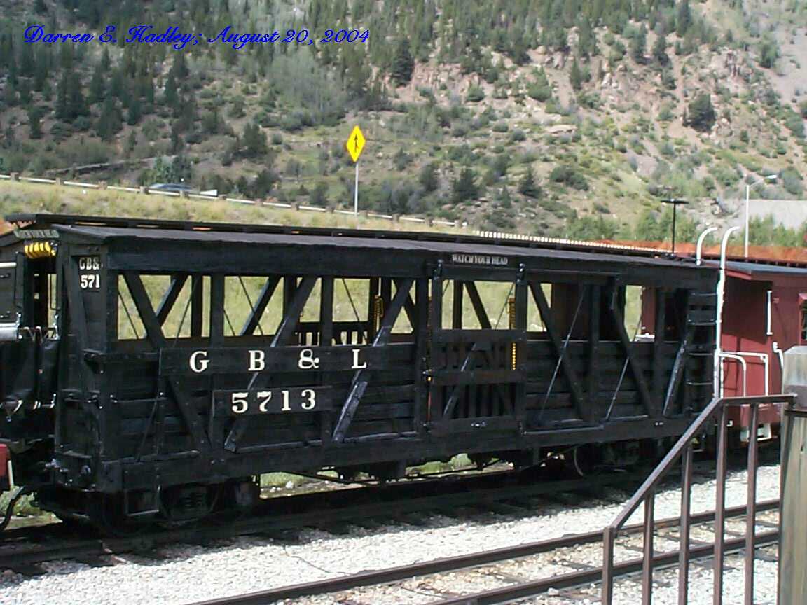 Georgetown Loop Railroad - GB&L#5713 Cattle Car