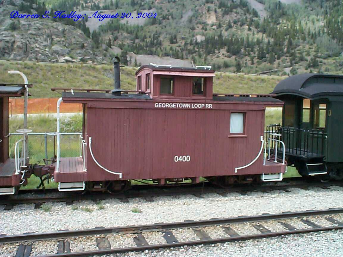 Georgetown Loop Railroad - Caboose #0400