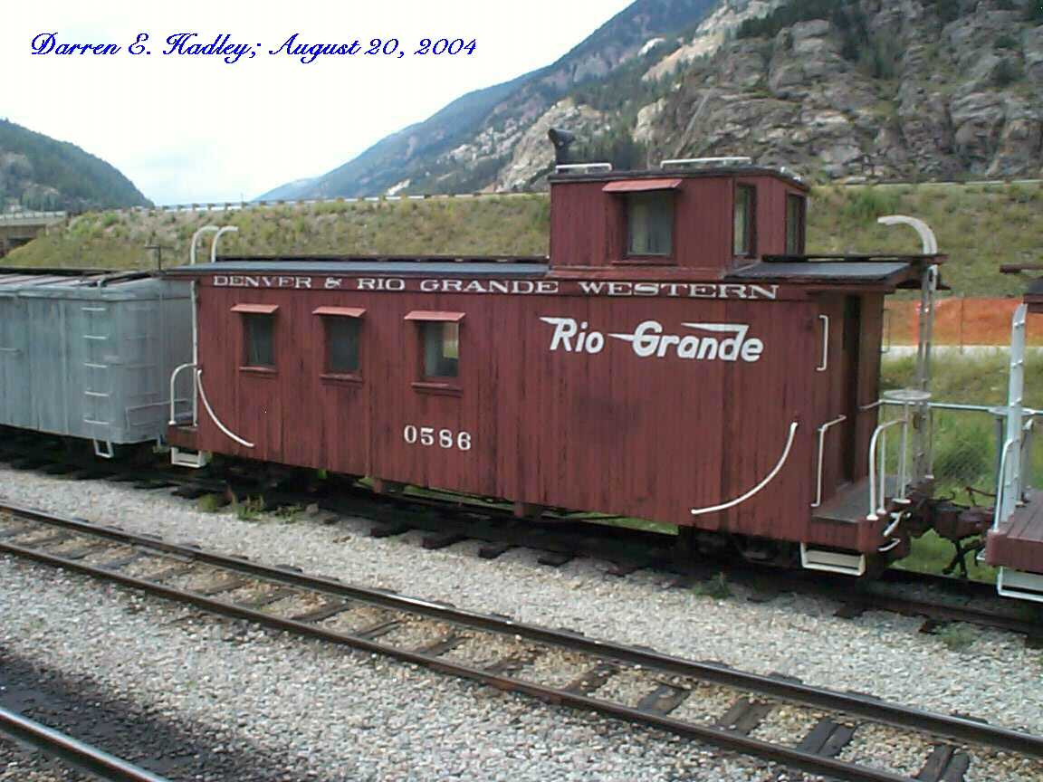Georgetown Loop Railroad - D&RGW#0586 Caboose