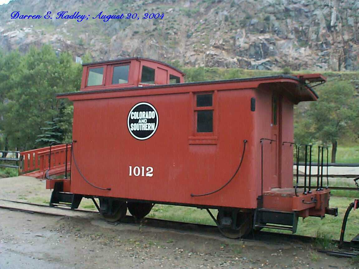 Georgetown Loop Railroad - C&S#1012 Caboose