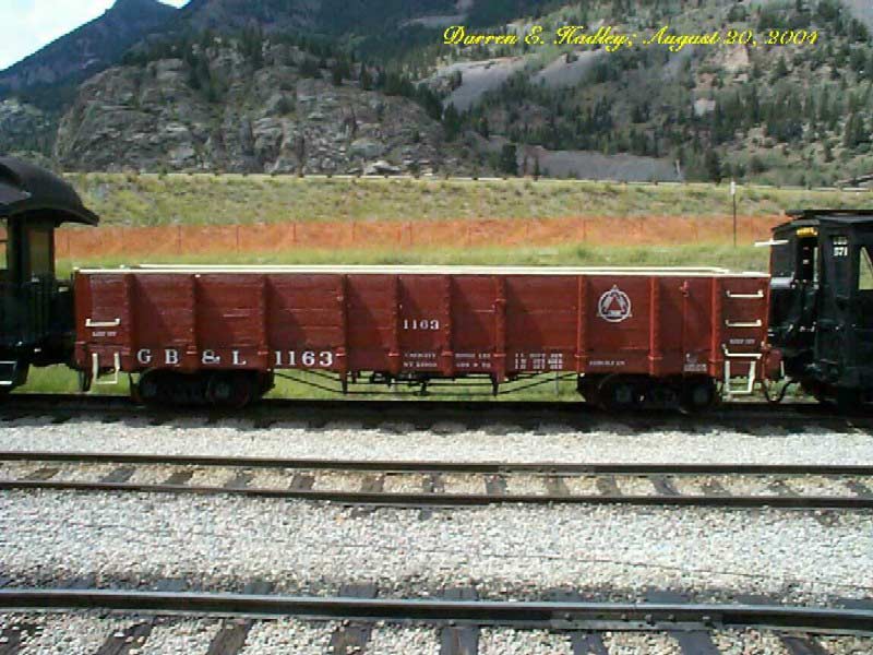 Georgetown Loop Railroad - GB&L#1163 Gondola