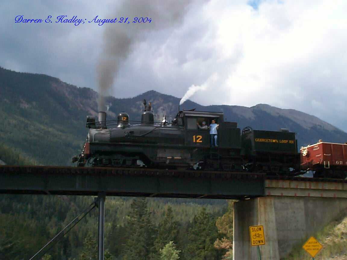 Georgetown Loop Railroad - Shay Steam Engine #12