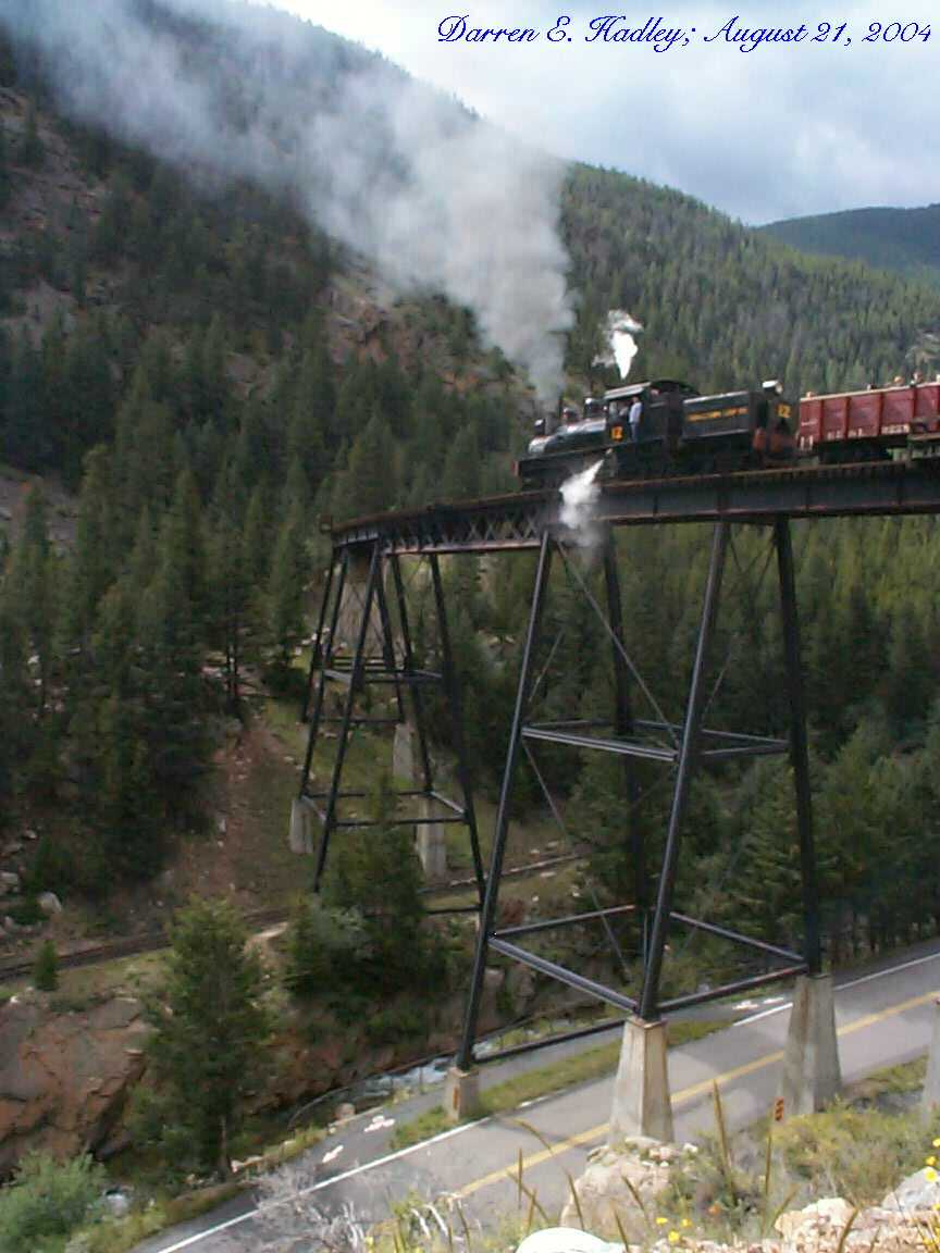 Georgetown Loop Railroad - Shay Steam Engine #12