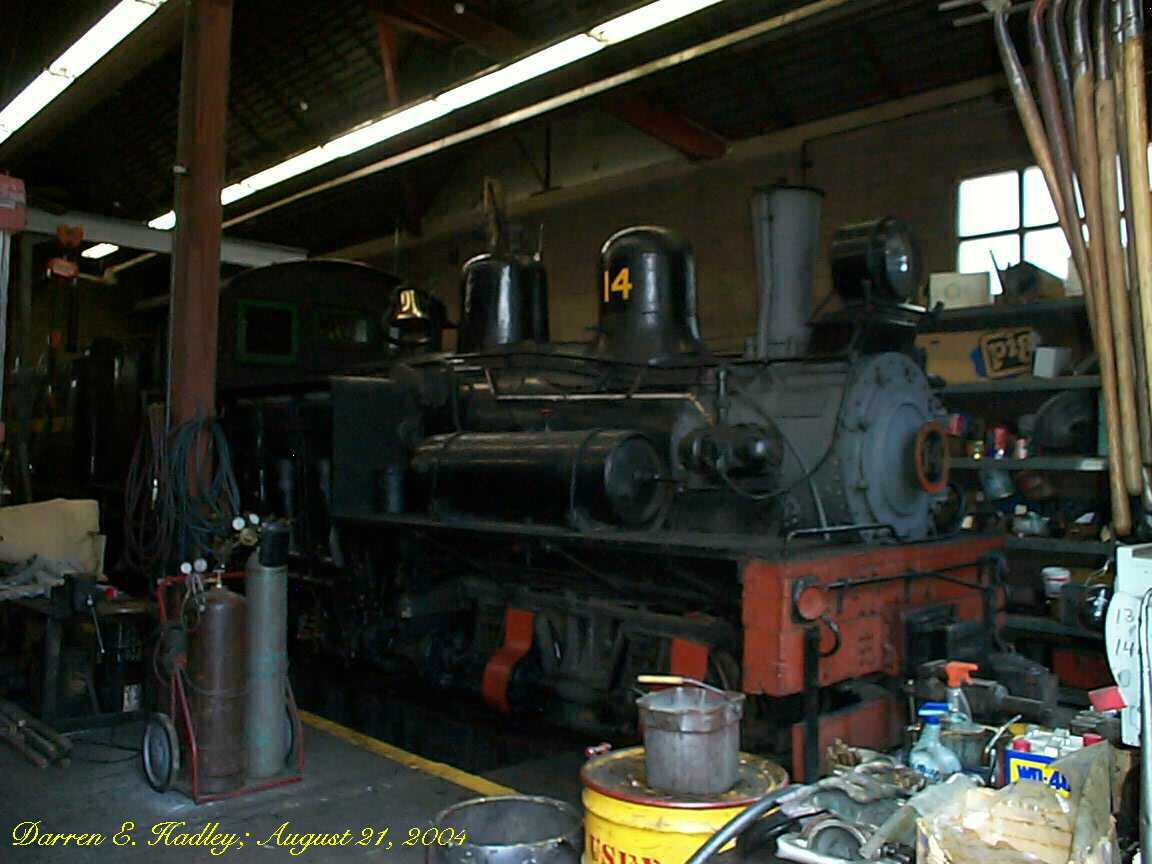 Georgetown Loop Railroad - Shay Steam Engine #14