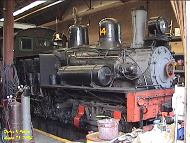 Georgetown Loop Railroad - Shay Steam Engine #14
