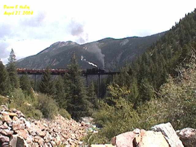 Georgetown Loop Railroad - Shay Steam Engine #12