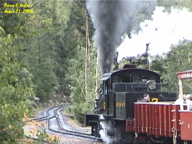 Georgetown Loop Railroad - Shay Steam Engine #12