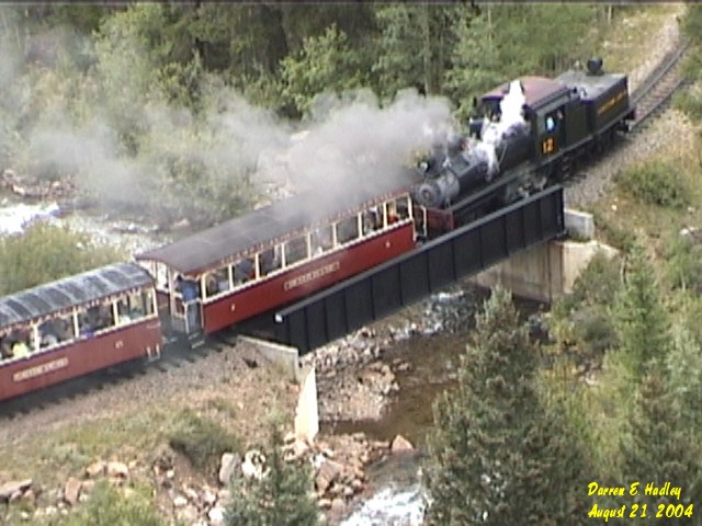 Georgetown Loop Railroad - Shay Steam Engine #12