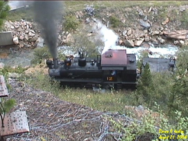 Georgetown Loop Railroad - Shay Steam Engine #12