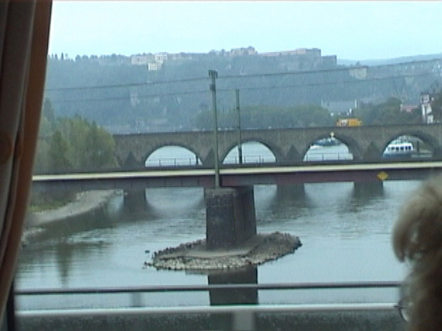 Railroad Bridge at Rhine & Mosel Rivers