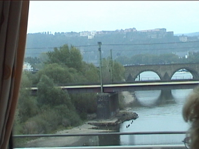 Railroad Bridge at Rhine & Mosel Rivers