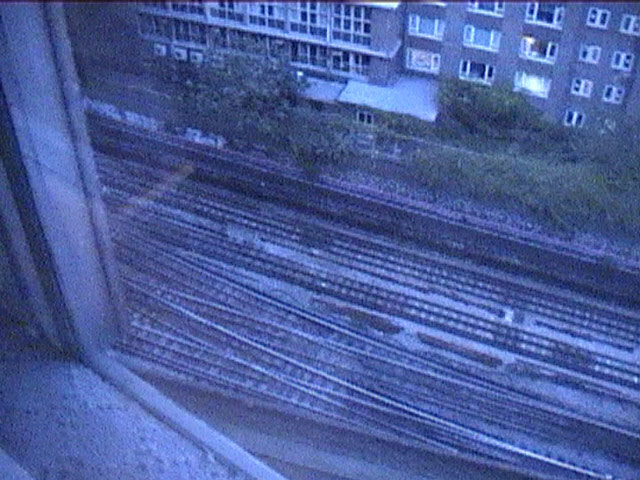 London Tube (View from Hotel)