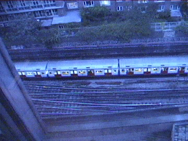 London Tube (View from Hotel)