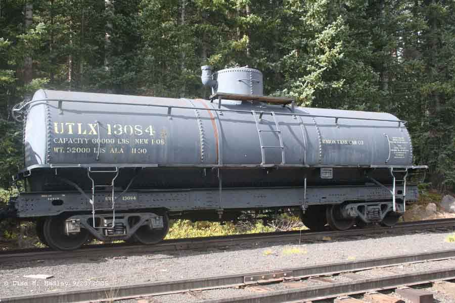 Cumbres & Toltec Scenic Railroad UTLX 13084 Tank Car (Narrow Frame)