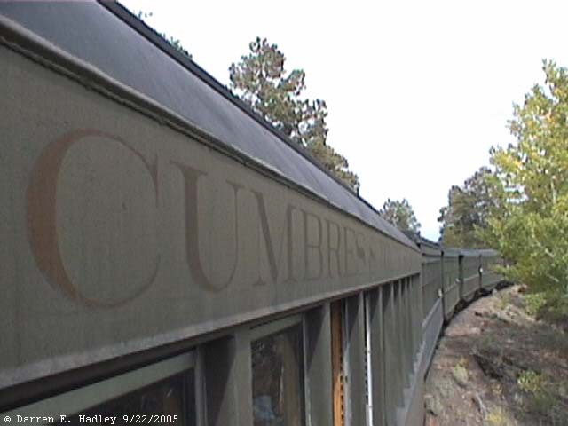 Cumbres & Toltec Scenic Railroad - Eastbound train