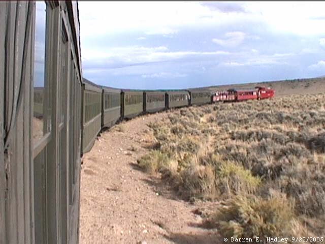Cumbres & Toltec Scenic Railroad - View of Passenger Cars