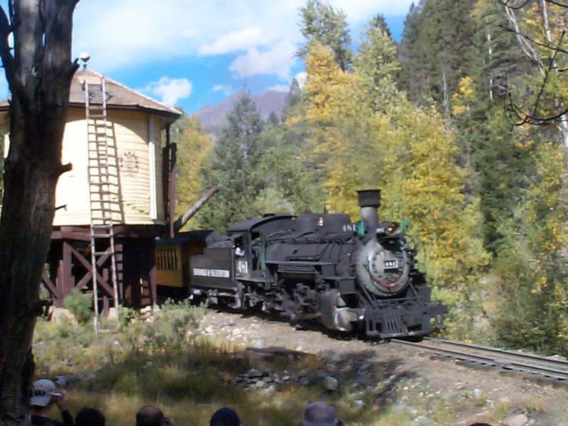 Durango & Silverton - Engine #481 heading back to Durango
