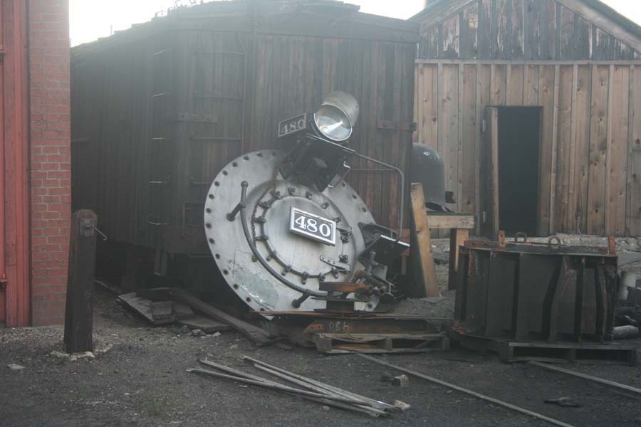 Durango & Silverton - Engine #480