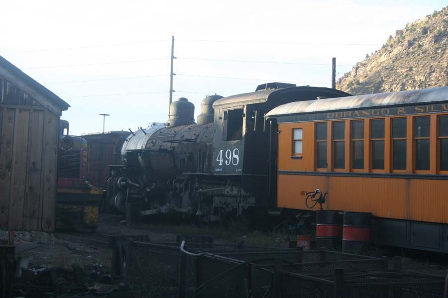Durango & Silverton - Engine #498