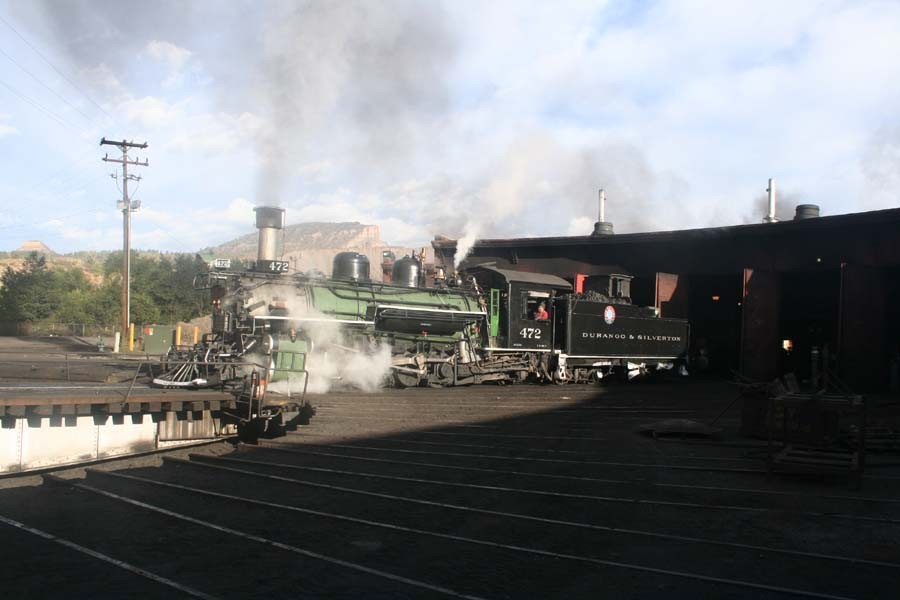 Durango & Silverton - Engine #472 / Turntable