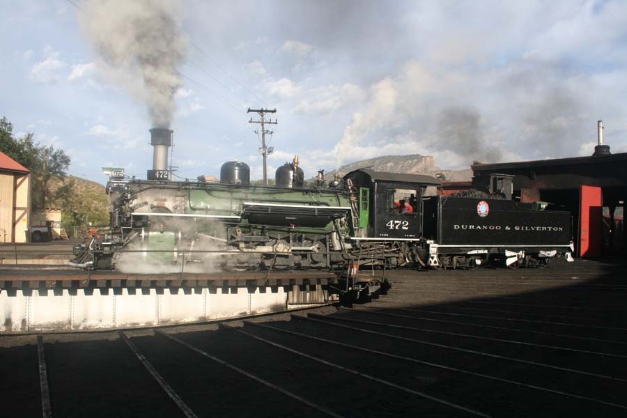 Durango & Silverton - Engine #472 / Turntable