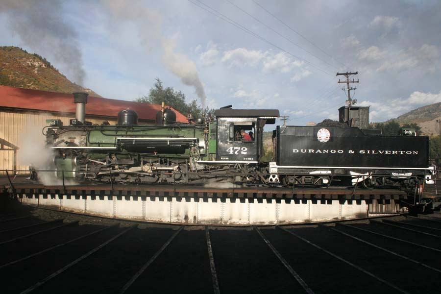 Durango & Silverton - Engine #472 / Turntable