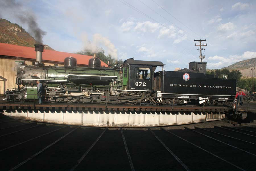 Durango & Silverton - Engine #472 / Turntable