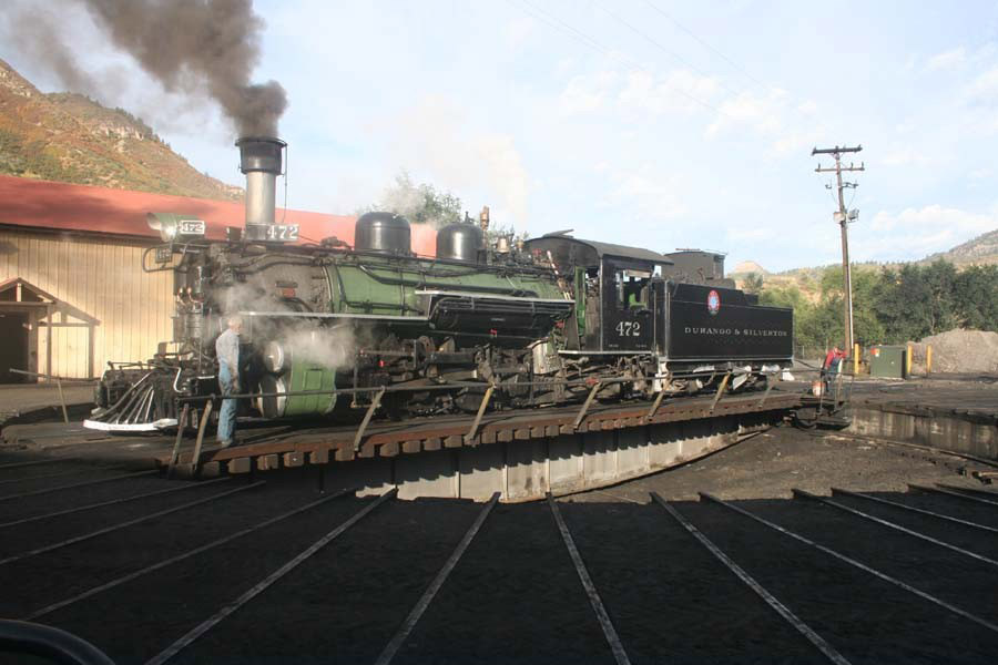 Durango & Silverton - Engine #472 / Turntable