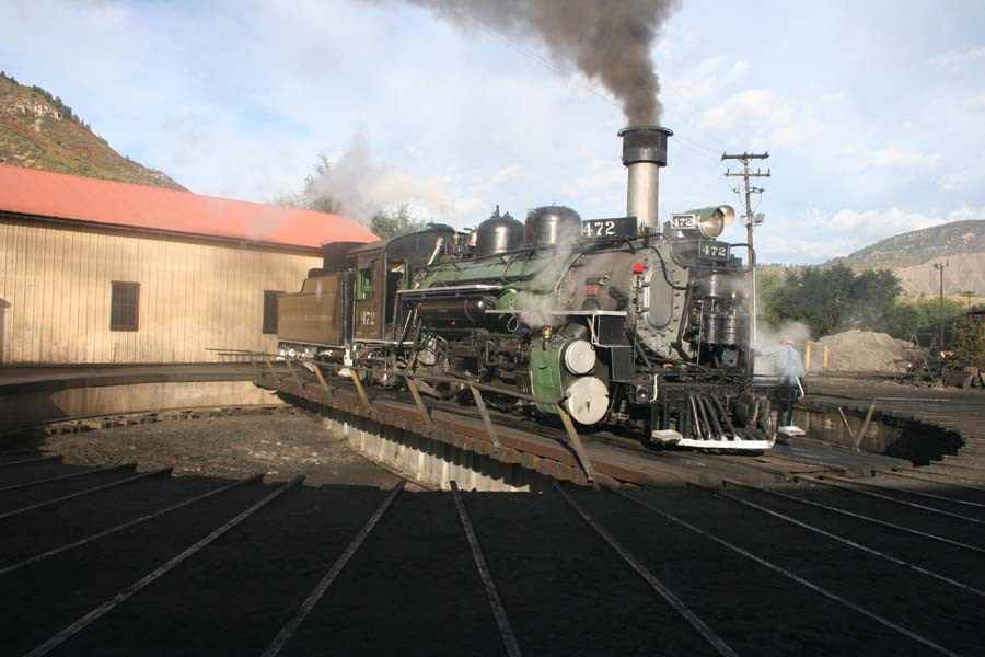 Durango & Silverton - Engine #472 / Turntable