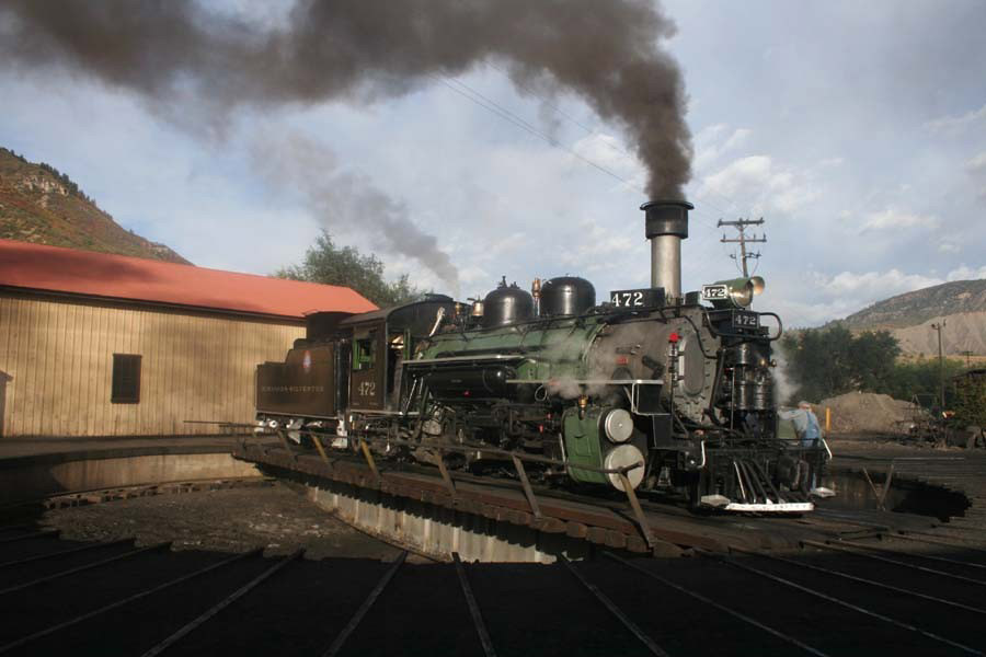 Durango & Silverton - Engine #472 / Turntable