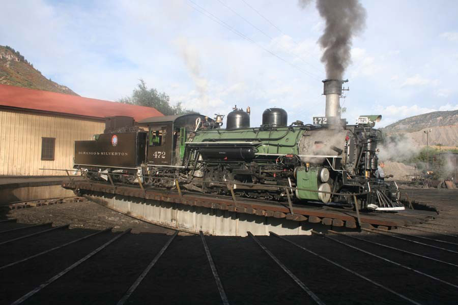 Durango & Silverton - Engine #472 / Turntable
