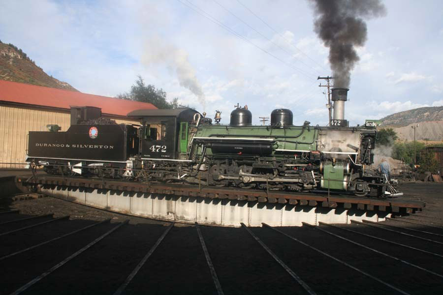 Durango & Silverton - Engine #472 / Turntable