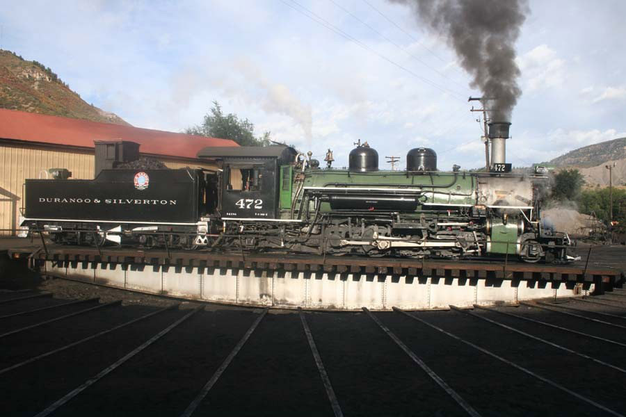 Durango & Silverton - Engine #472 / Turntable