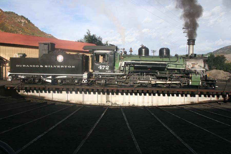 Durango & Silverton - Engine #472 / Turntable