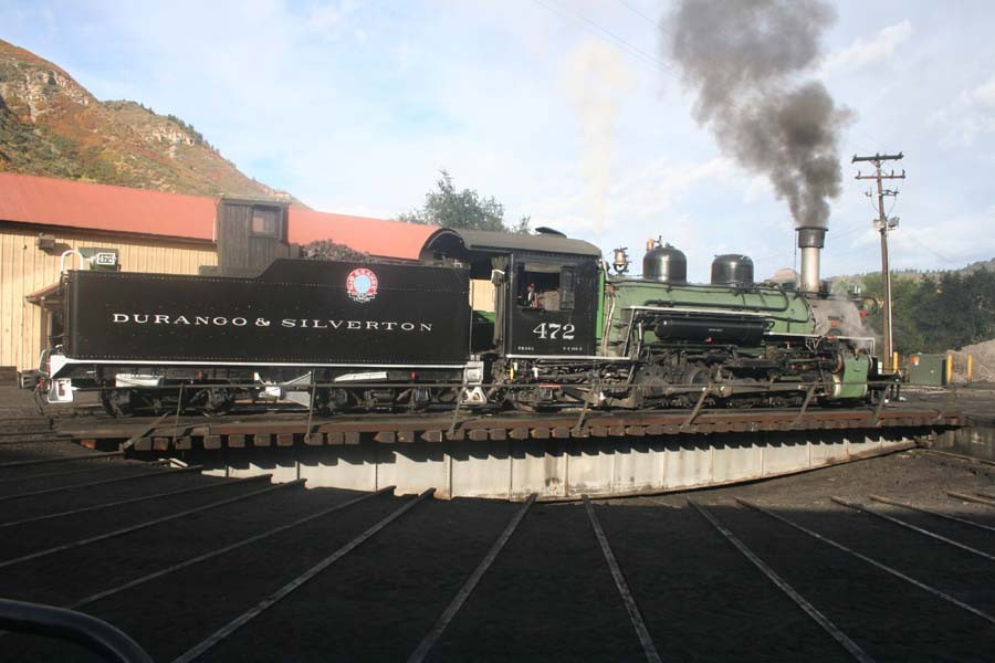 Durango & Silverton - Engine #472 / Turntable