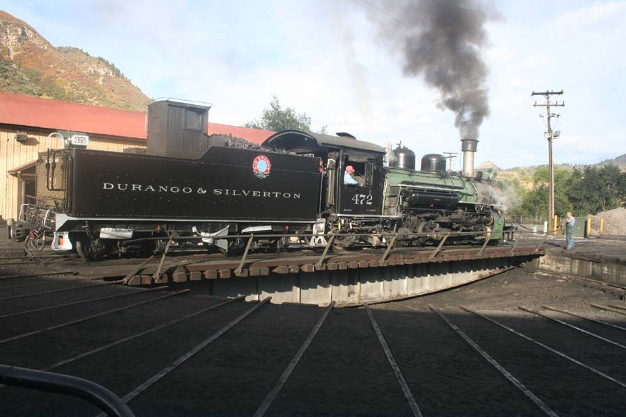 Durango & Silverton - Engine #472 / Turntable