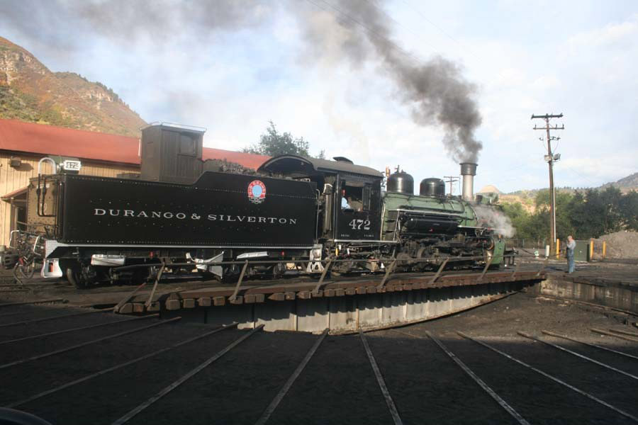 Durango & Silverton - Engine #472 / Turntable