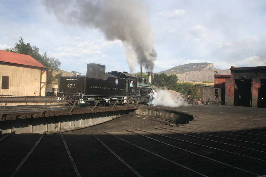 Durango & Silverton - Engine #472 / Turntable
